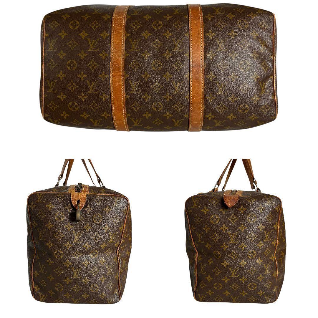 鑑定済　ルイヴィトン　モノグラム　サックスープル45　ボストンバッグ　旅行かばん