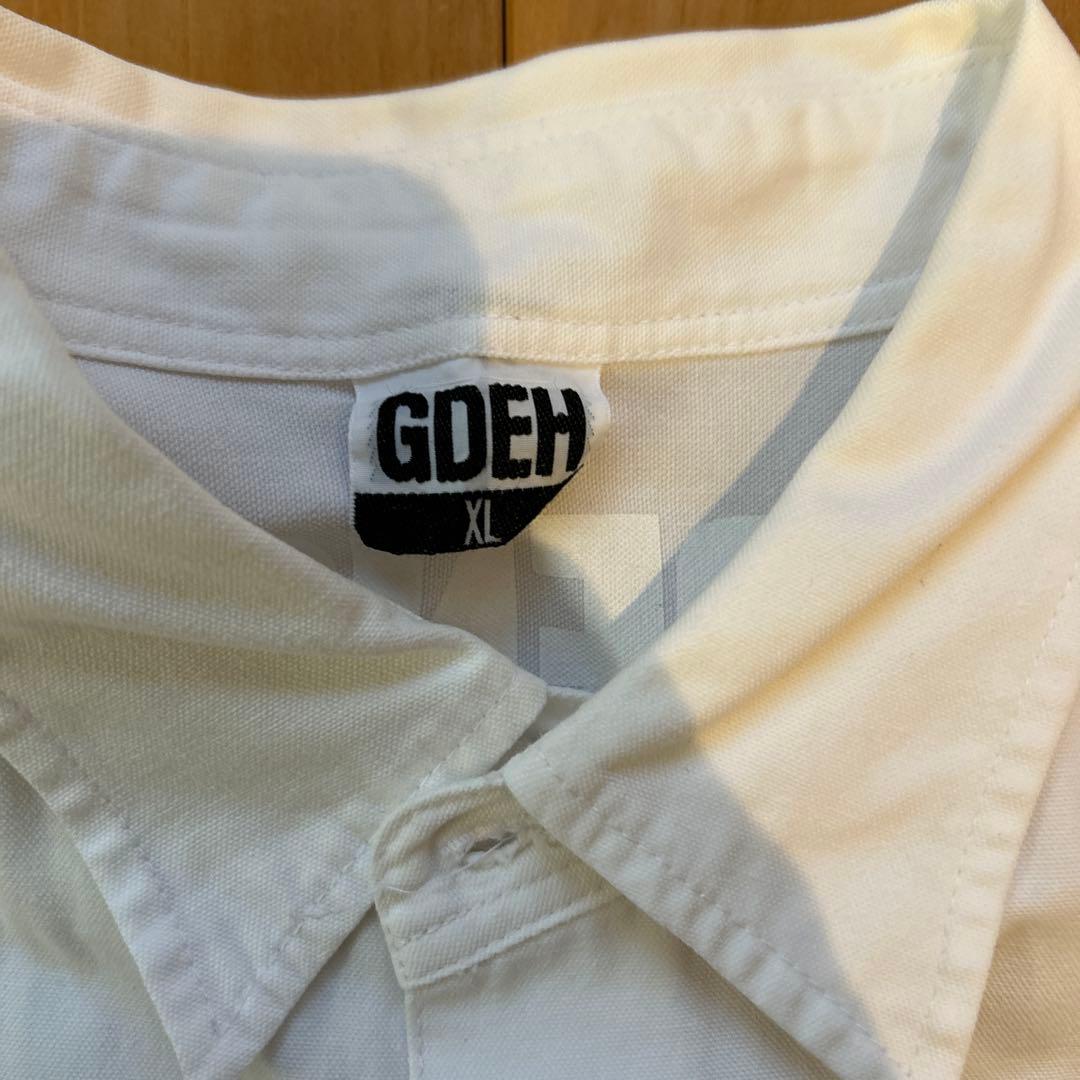 GDEH ホワイト 長袖シャツ XL 90s