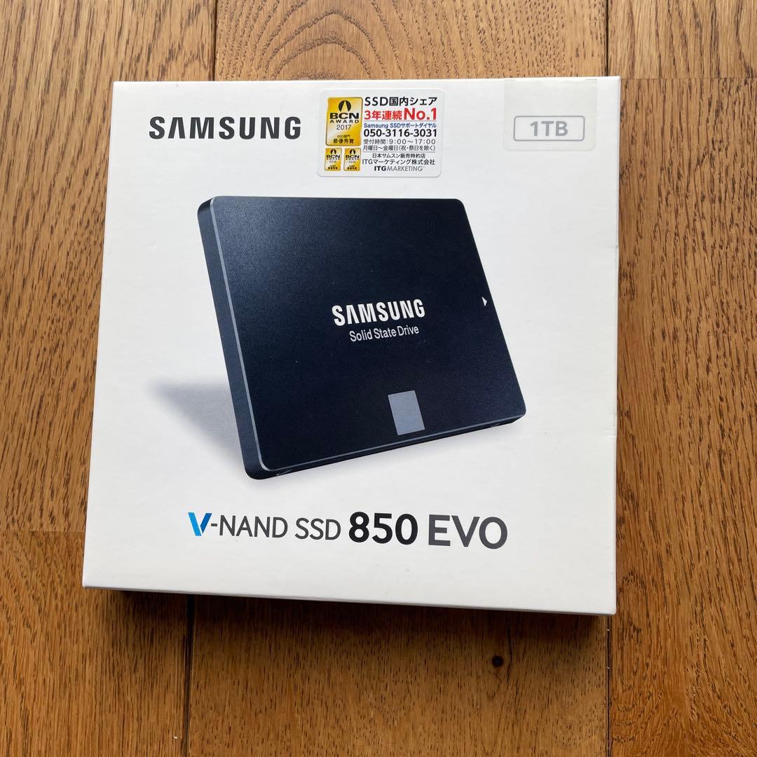 【新品】Samsung 850 EVO 1TB SSD