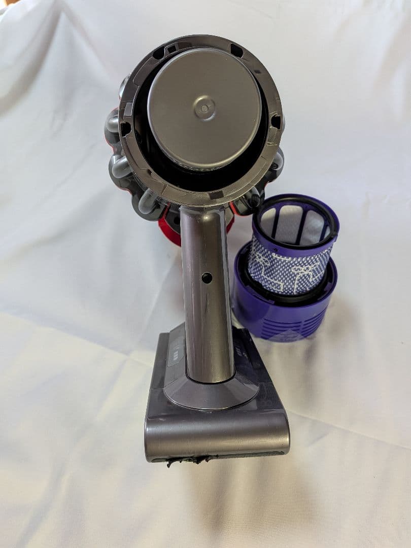 ie062　55分　ダイソン　コードレス　SV12　稼働品　分解洗浄済　動作保証