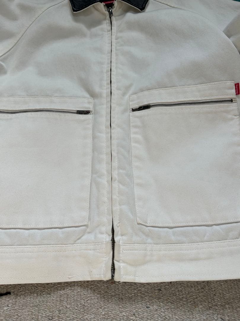 Supreme Leather Collar Work Jacket サイズS