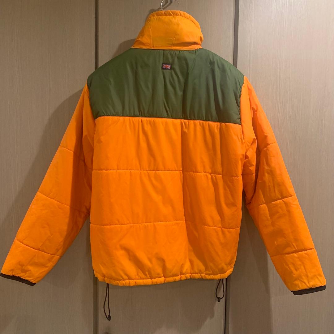 英国製ヴィンテージ・グレンフェルスポーツ.ナイロンリバーシブルパーカー・S