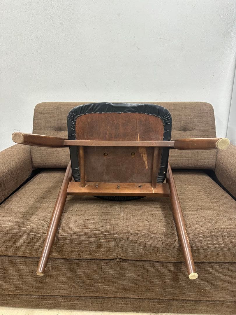 ① TSUJI レトロ　辻木工　ダイニングチェア