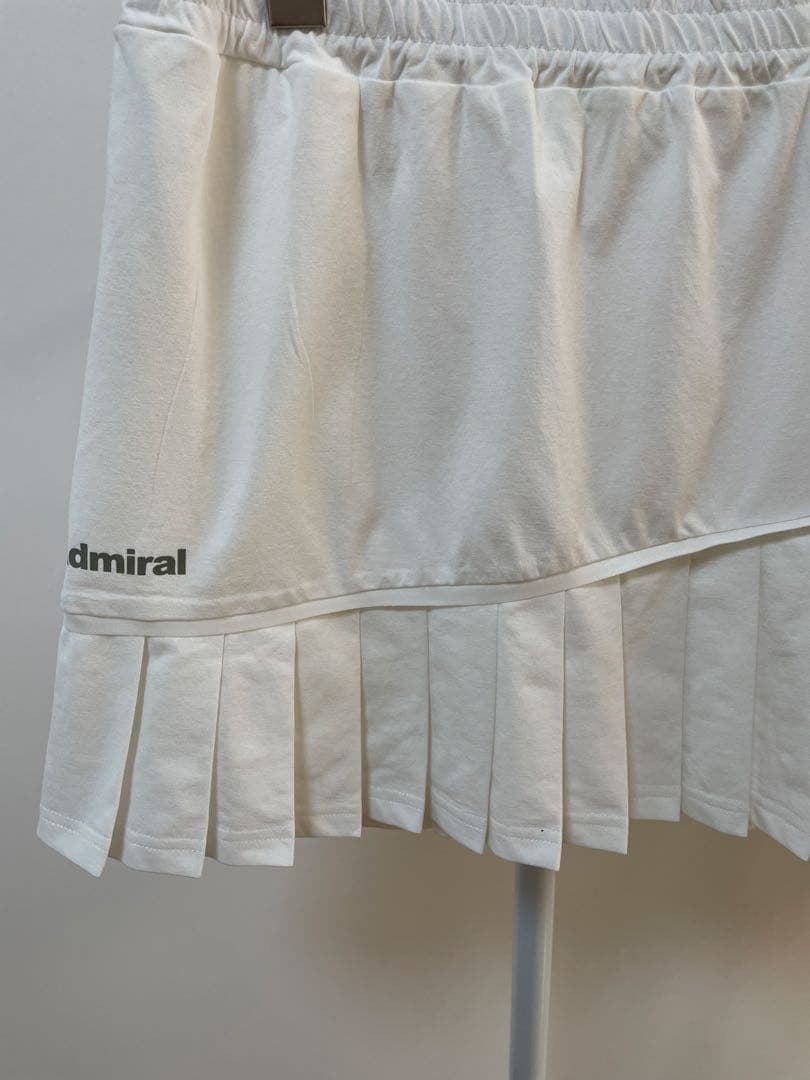 アドミラル新品紙タグ付き⭐️アシメプリーツスコートテニスウエアゴルフウエア