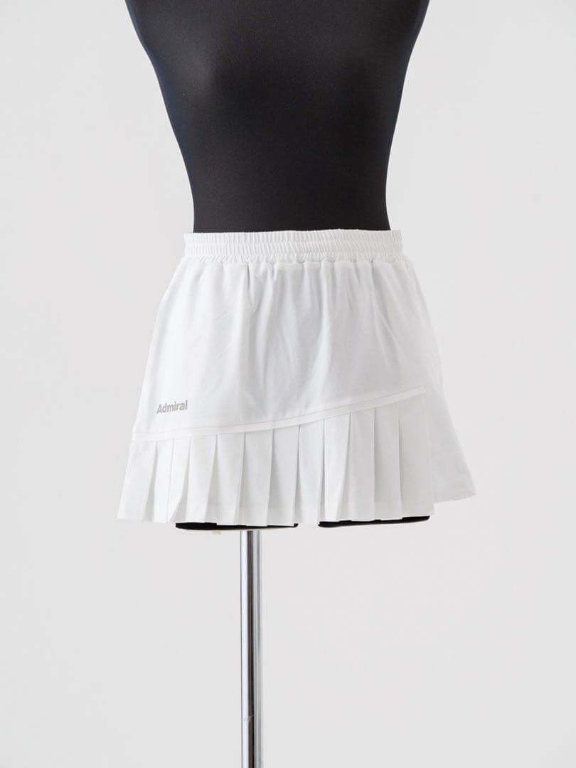 アドミラル新品紙タグ付き⭐️アシメプリーツスコートテニスウエアゴルフウエア