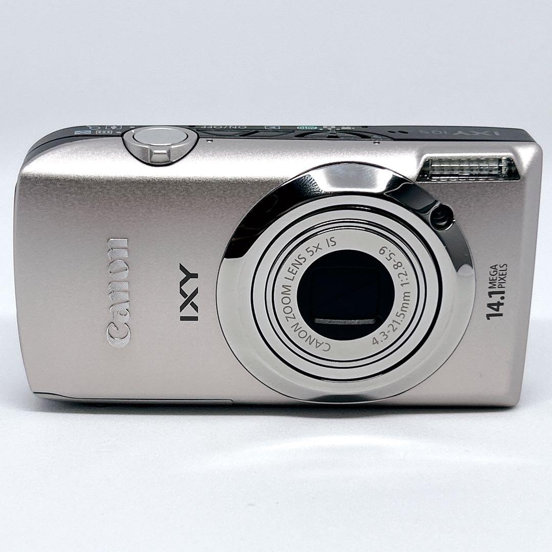 美品　Canon IXY 10S シルバー　コンパクトデジカメ　付属品あり