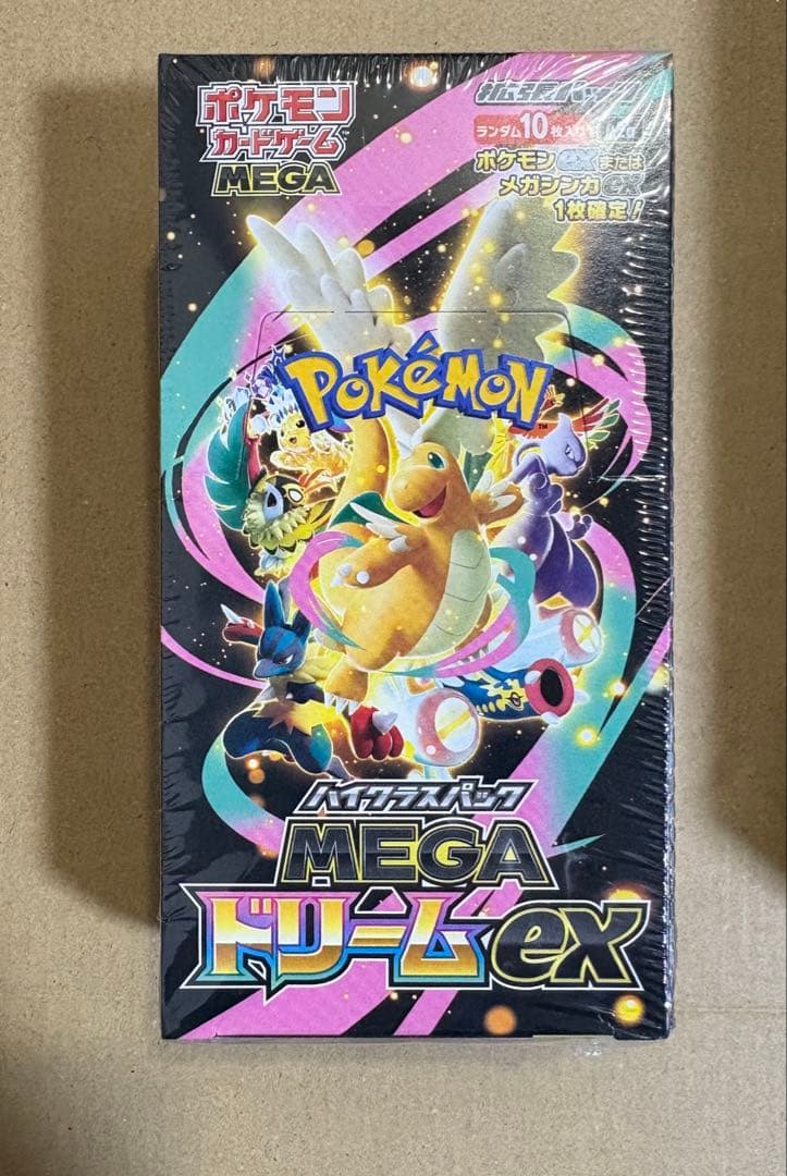 ポケモンカード　MEGAドリームex　新品未開封1BOXシュリンク付き