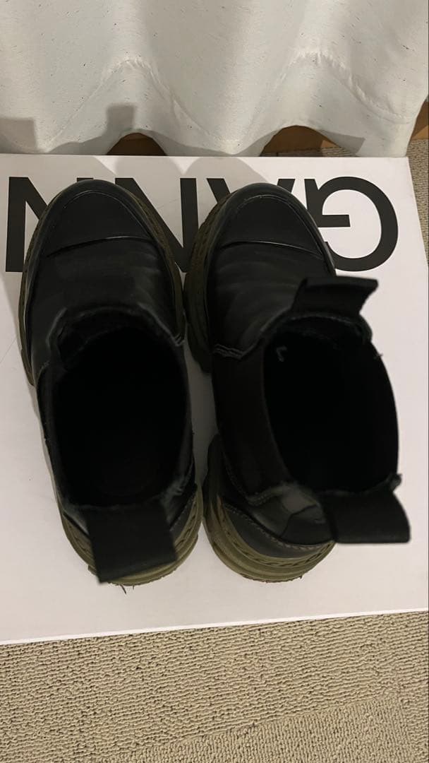 【最終値下げ！！】GANNI ブラック サイドゴアブーツ