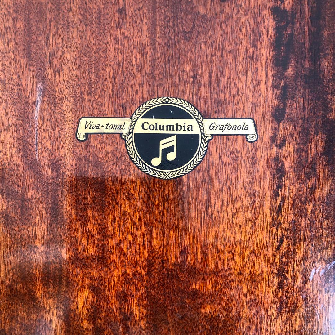 コロンビア　Grafonola No.114 蓄音機　レコードプレーヤー