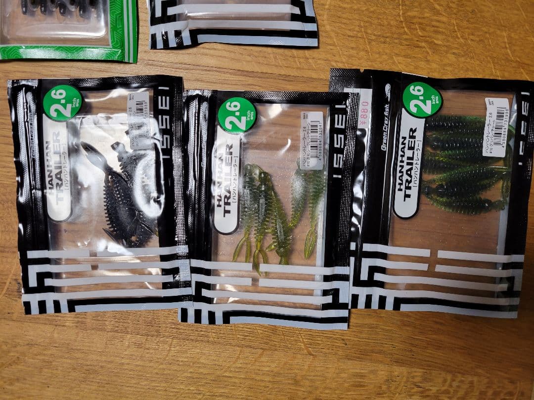 ジャッカル ボトムアップ TN80.60 ソウルシャッド リズィー　まとめ売り