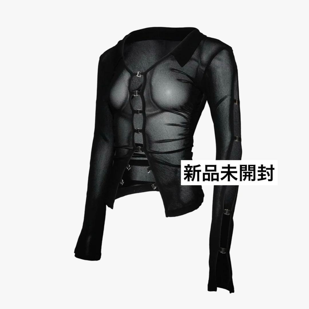 トップス sheer hook tops