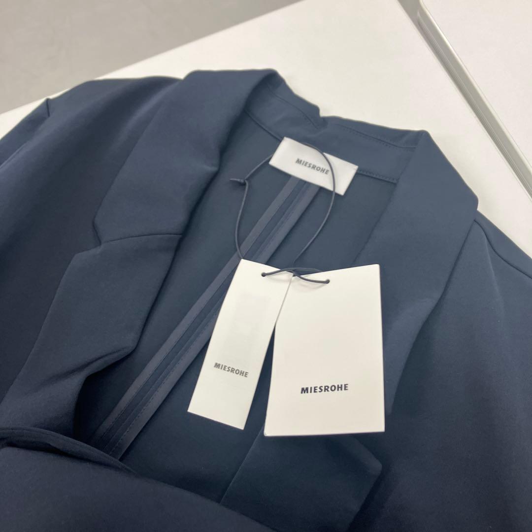 新品タグ付き　ミースロエ　マスキュリンジャンプスーツ　サイズ　0 ネイビー