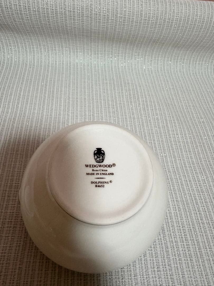  ウェッジウッド DOLPHINS ドルフィンホワイト ティー