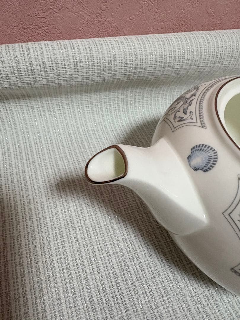  ウェッジウッド DOLPHINS ドルフィンホワイト ティー