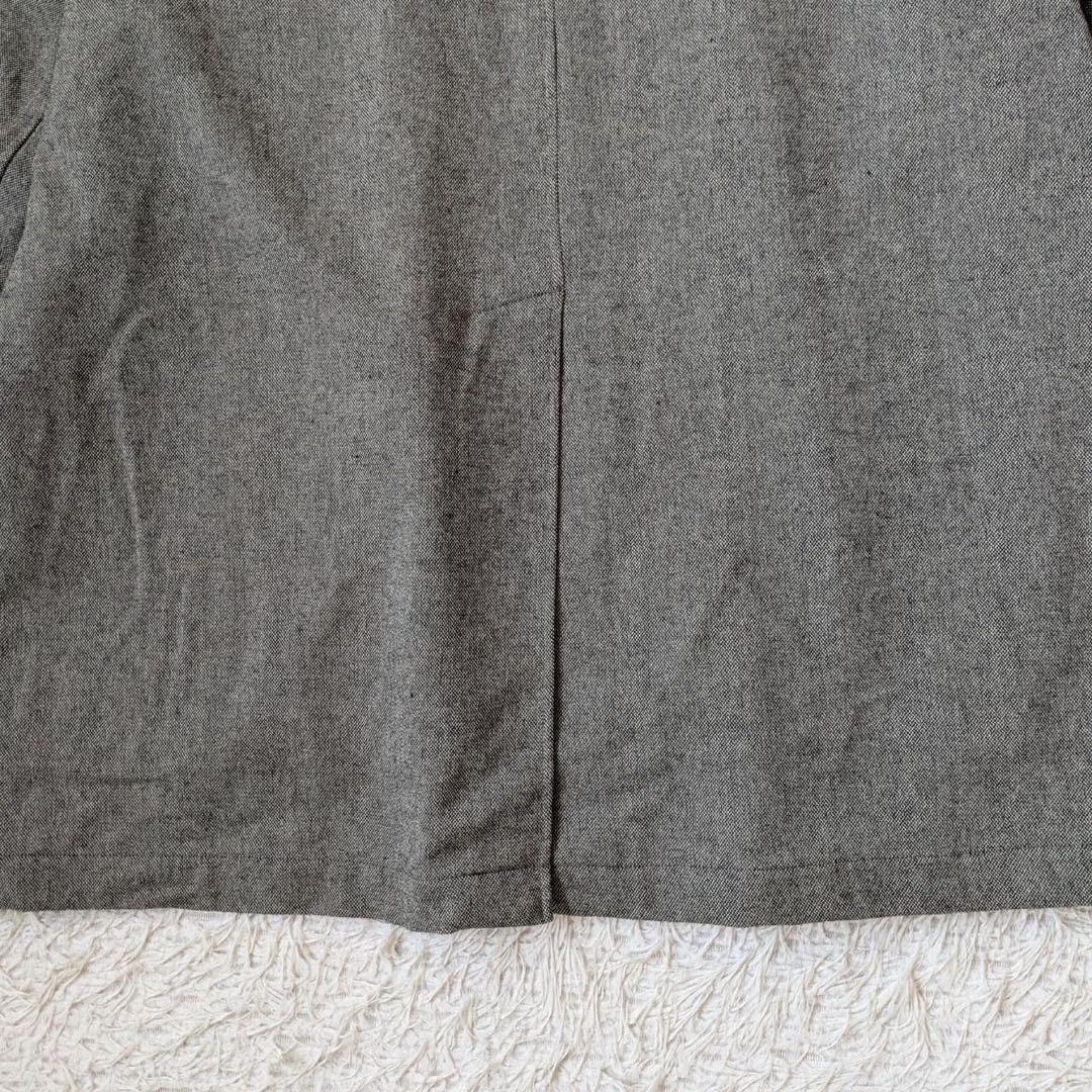 buoy buoy/ブイ　ステンカラーコート　裏地ネルチェック　サイズFree