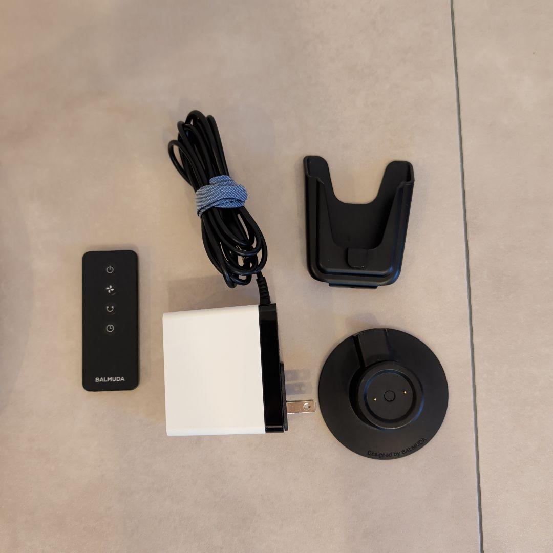 【美品】BALMUDA 扇風機 The GreenFan EGF-1700-WK