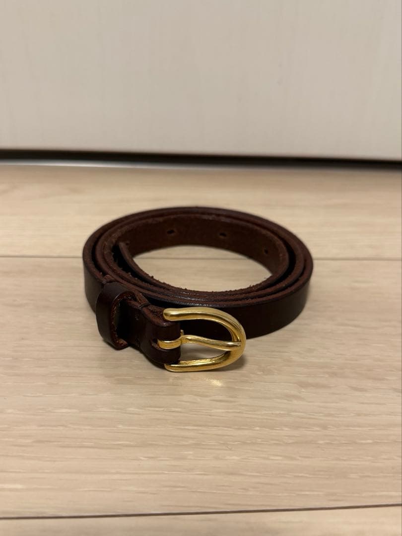 ロンハーマン　ベルト　ブラウン