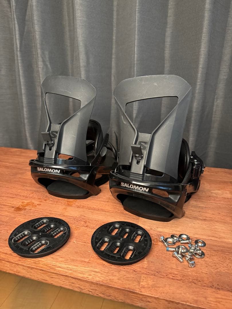 サロモン　スノーボード　ビンディング　pact L 黒　新品購入2時間のみ使用