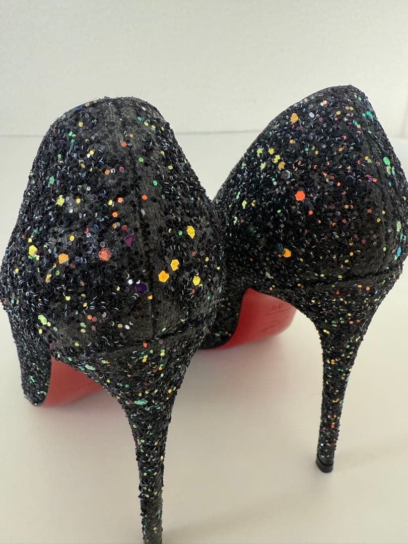 Christian Louboutin グリッター ハイヒール　36