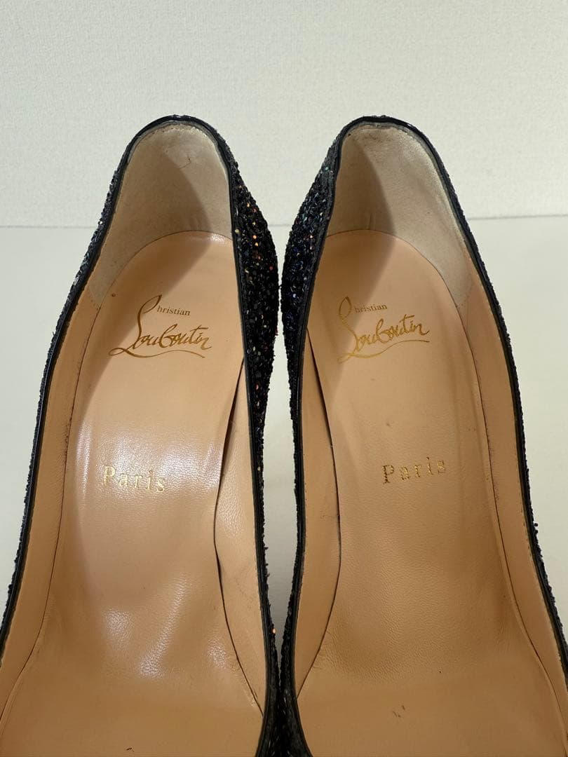 Christian Louboutin グリッター ハイヒール　36