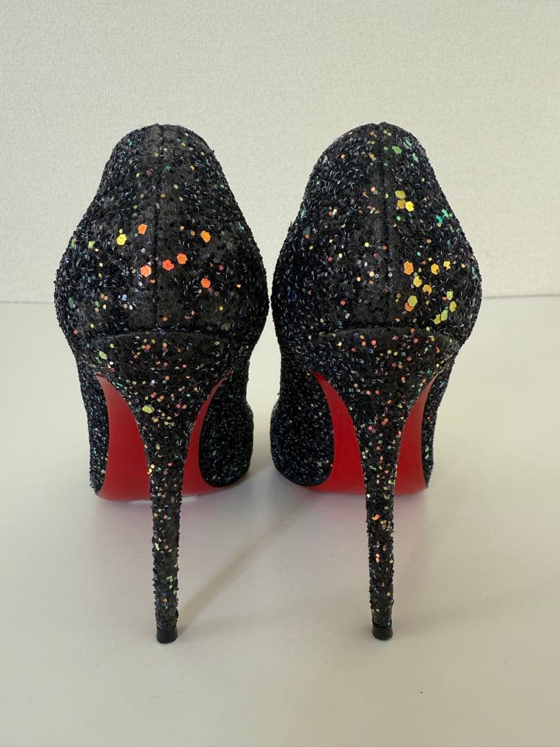 Christian Louboutin グリッター ハイヒール　36