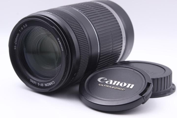 ■ 美品 ■キヤノン　CANON EF-S 55-250mm F4-5.6 IS