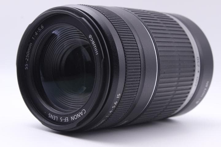 ■ 美品 ■キヤノン　CANON EF-S 55-250mm F4-5.6 IS