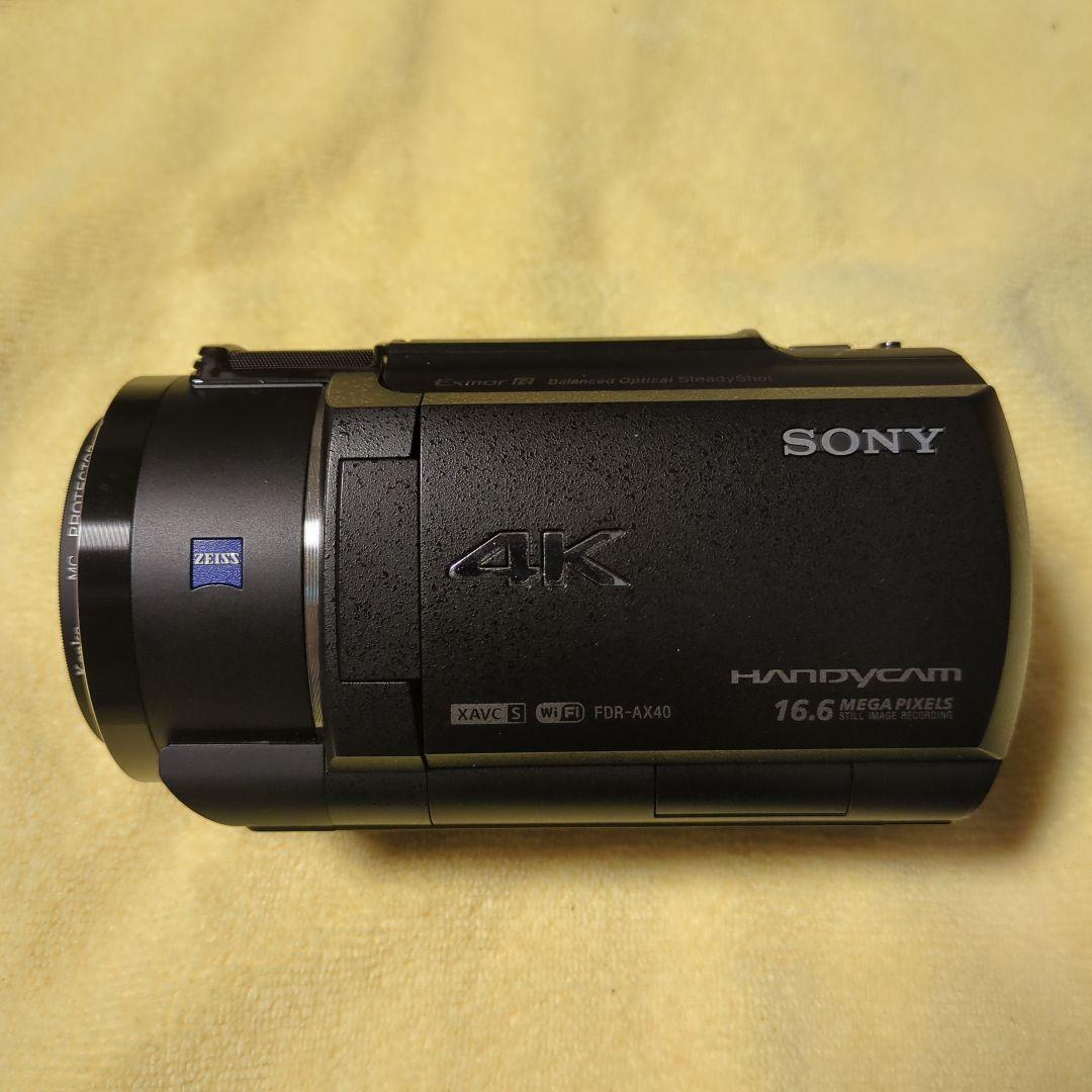 SONY 4K ハンディカム FDR-AX40本体