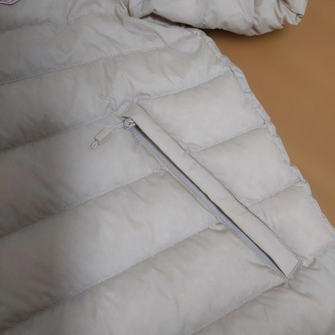 DANTON ベージュ キルティングダウンジャケット Sサイズ