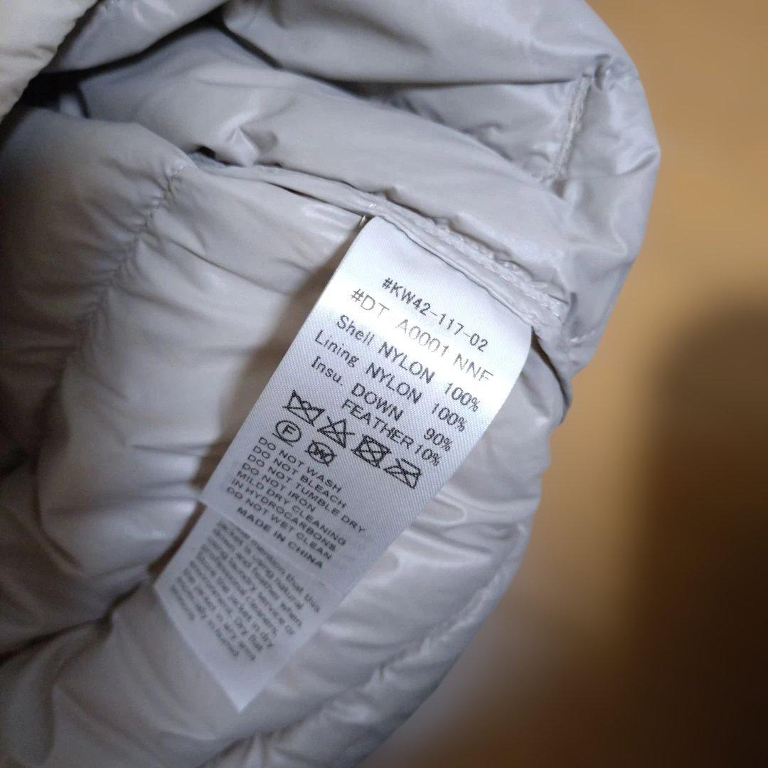 DANTON ベージュ キルティングダウンジャケット Sサイズ