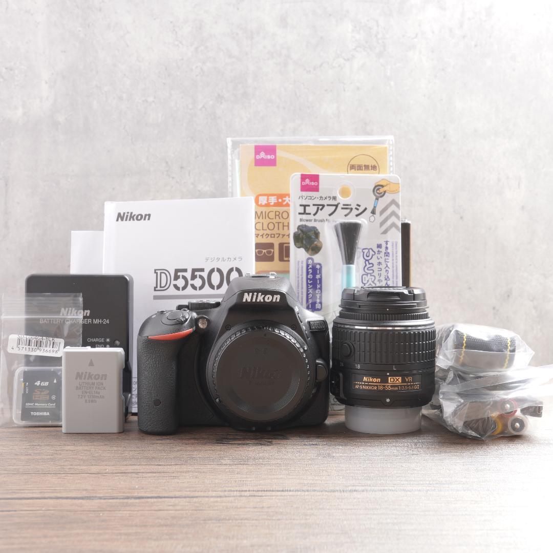 ✨ショット数1763回で超美品✨Wi-Fi✨Nikon D5500　900-1