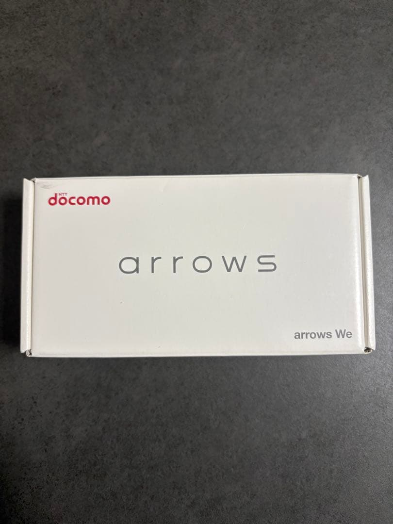 【未使用品】docomo arrows We 青色 本体