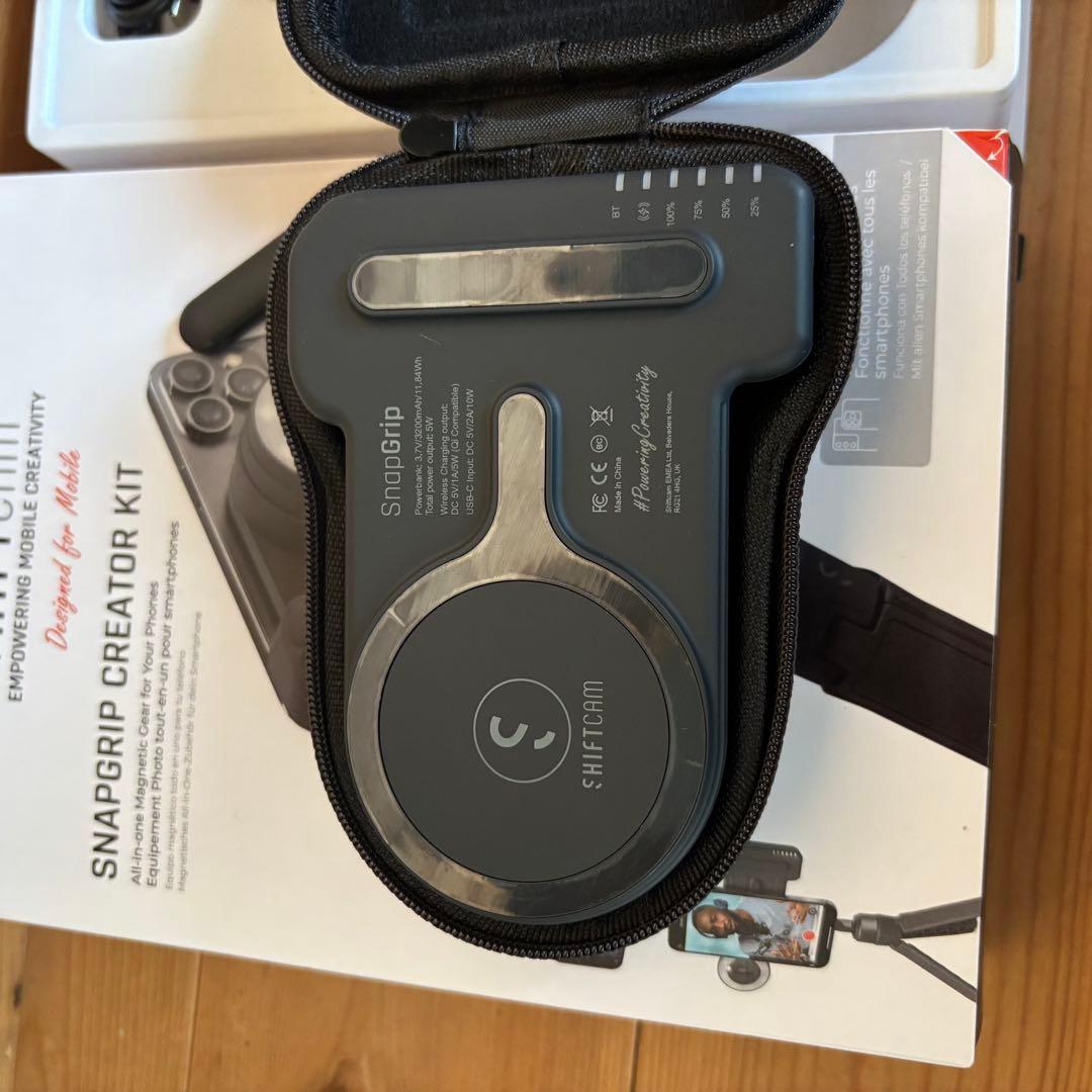 スマホアクセサリー ShiftCAM Creator Kit + SNAPSHOE
