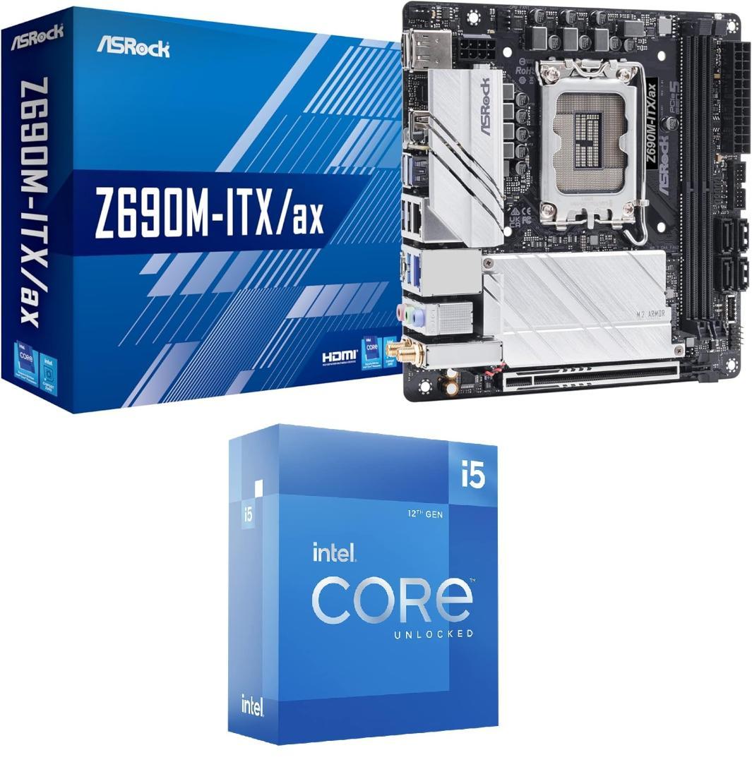 ASRock Z690M-ITXax＆intel Core i5 12600k