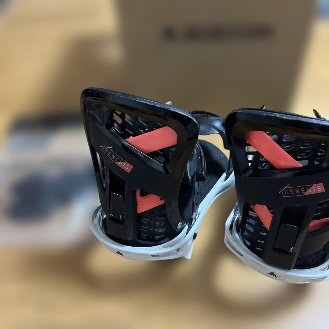 BURTON Genesis Mサイズ バートン　ブラック　バインディング