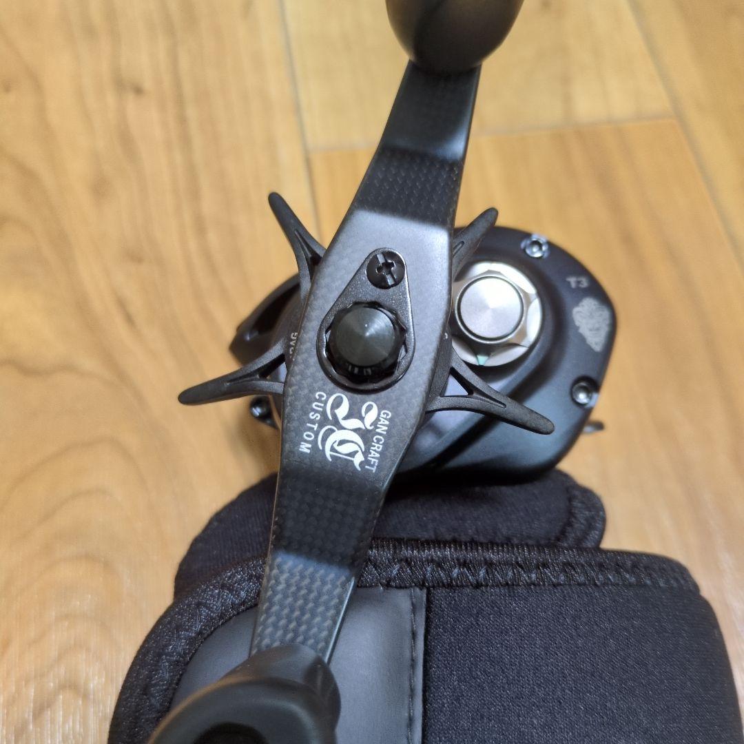 ガンクラフト　T3マーゴ　ベイトリール リールカバー付き