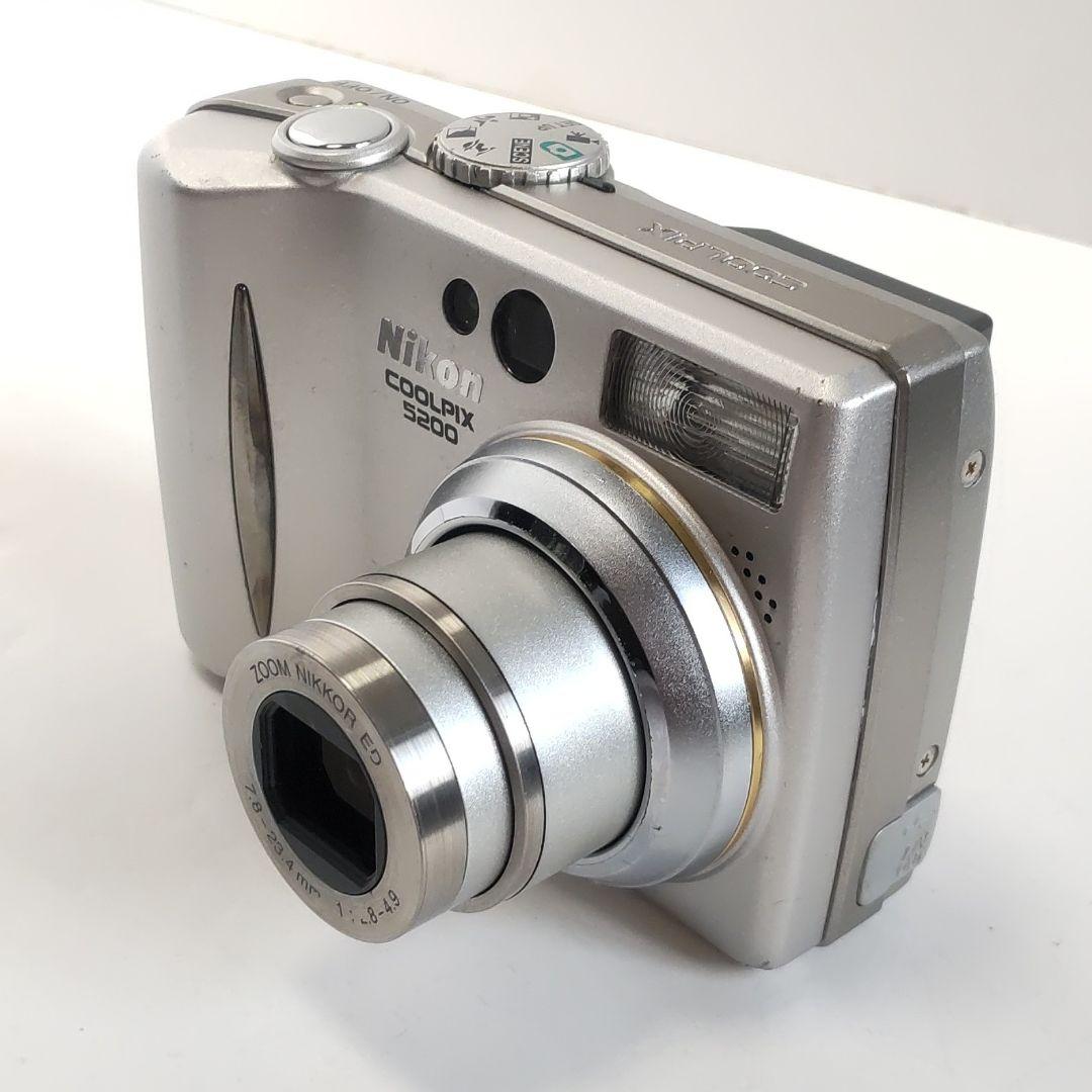 動作確認済み ニコン COOLPIX 5200 オールドコンデジ デジカメ