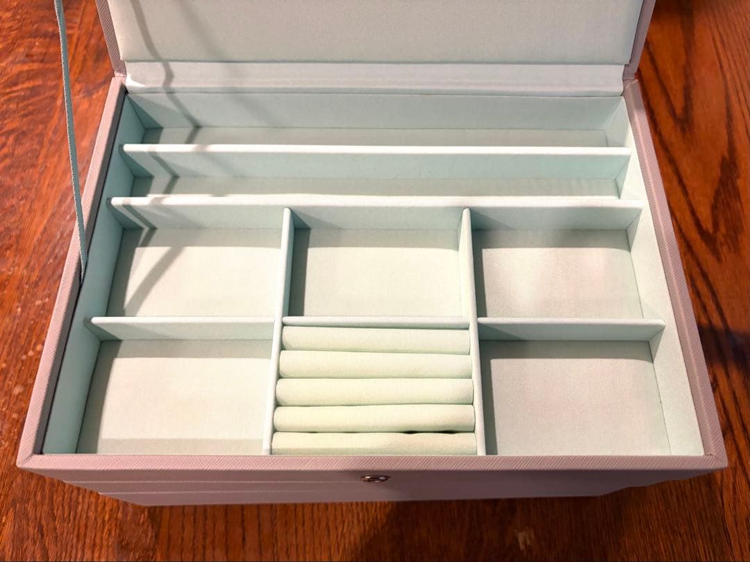 【極美品】STACKERS グレー アクセサリーケース 3段式