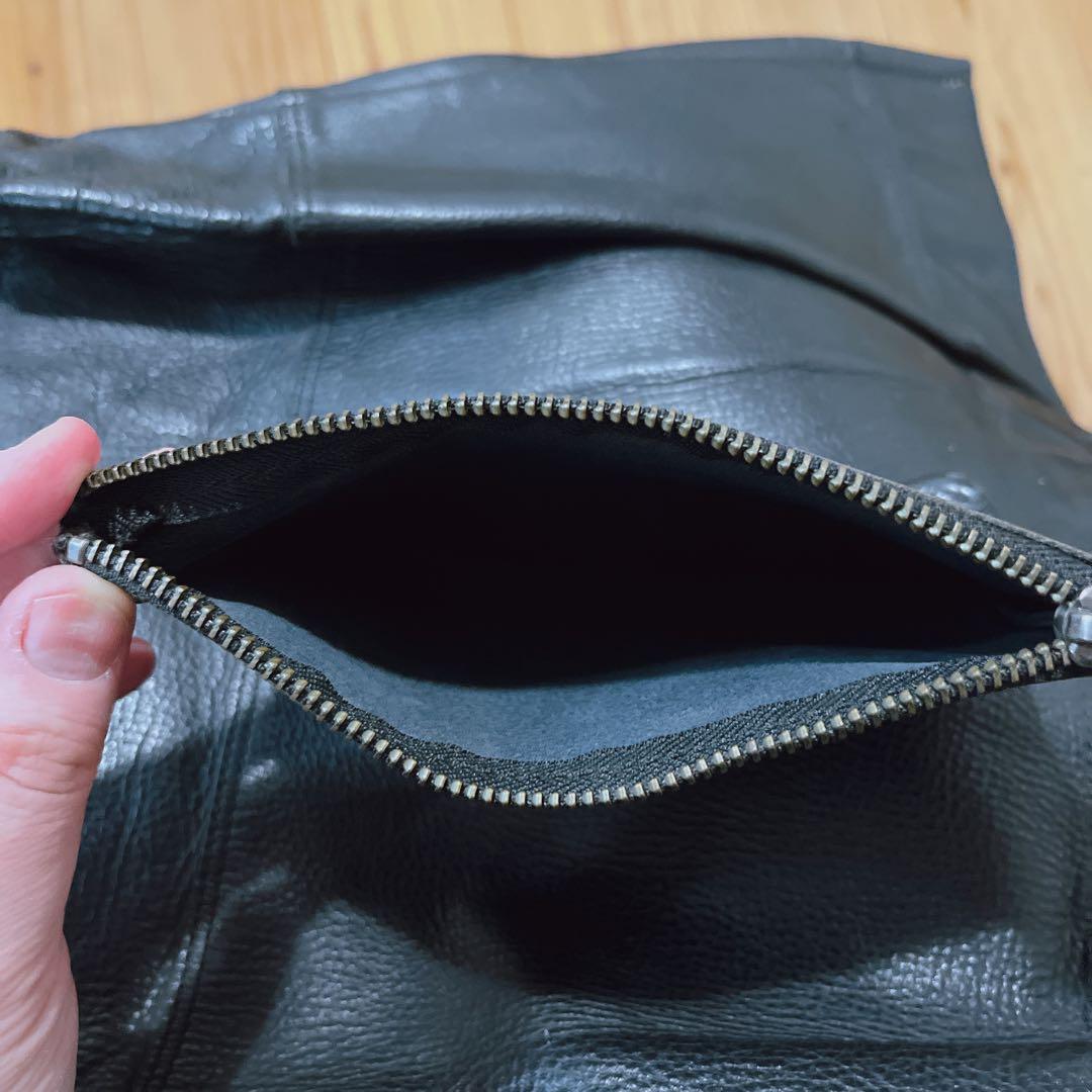 REN レザー肩掛けバックトートバック