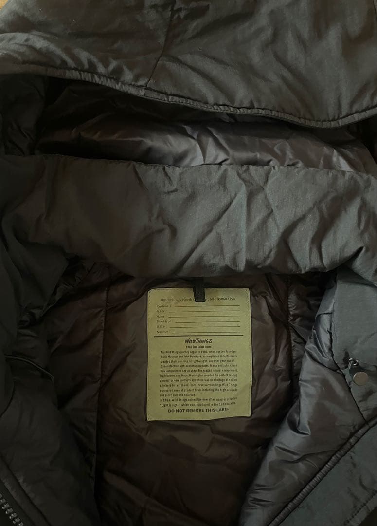 ワイルドシングス/モンスターパーカー/メンズM/ブラック