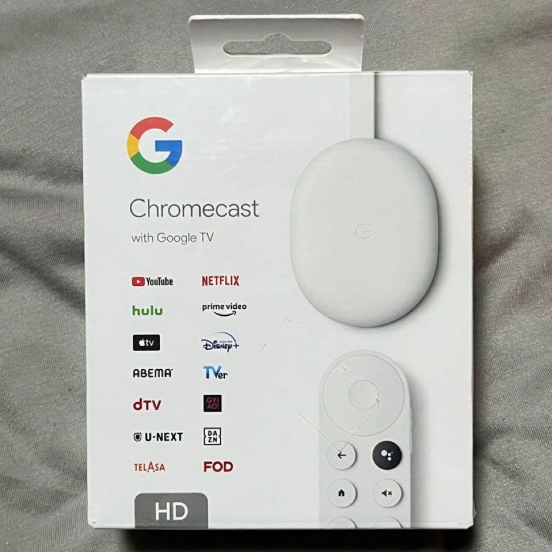 【新品未使用】Chromecast クロームキャストwith Google TV