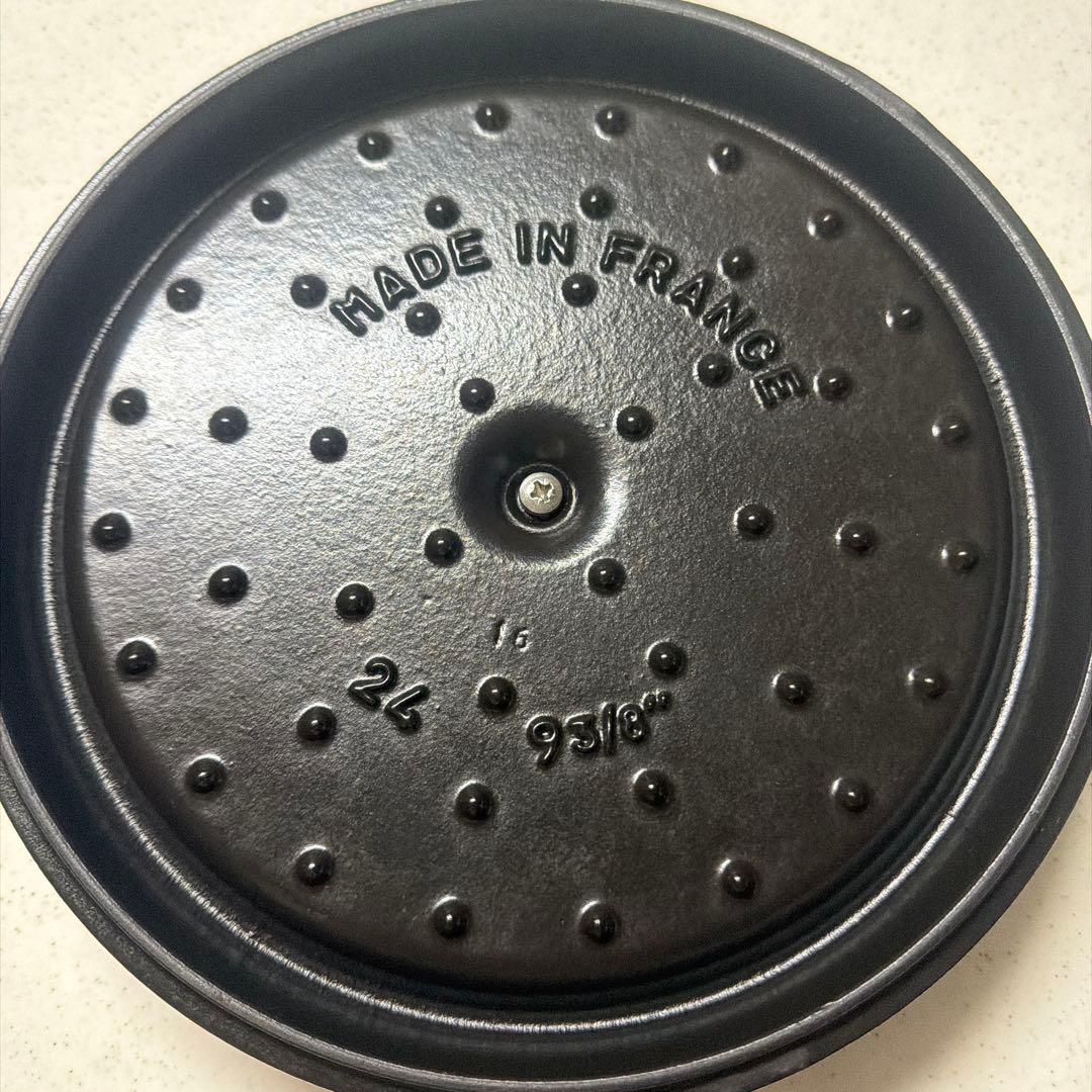 【美品】STAUB LA COCOTTE 24cm 鍋