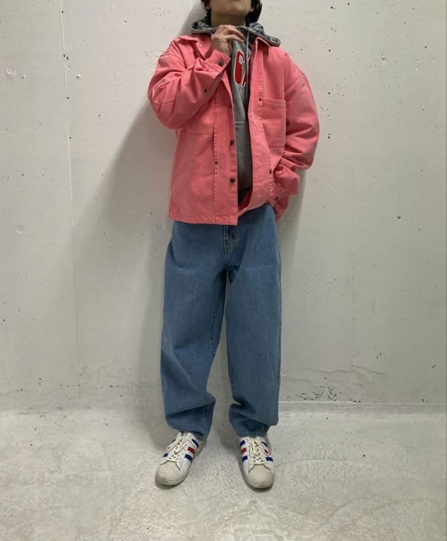 v*e様 PHINGERIN RIVET WORK SHIRT PINK