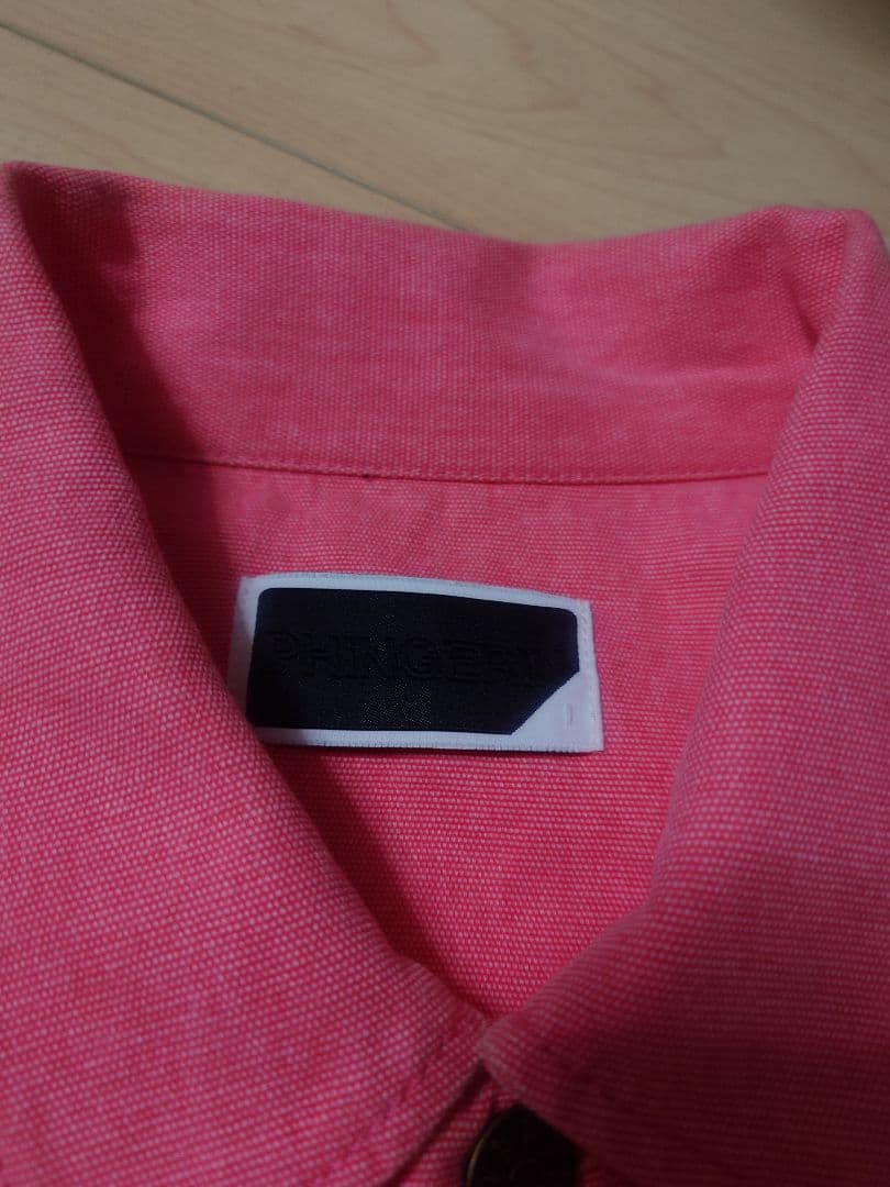 v*e様 PHINGERIN RIVET WORK SHIRT PINK