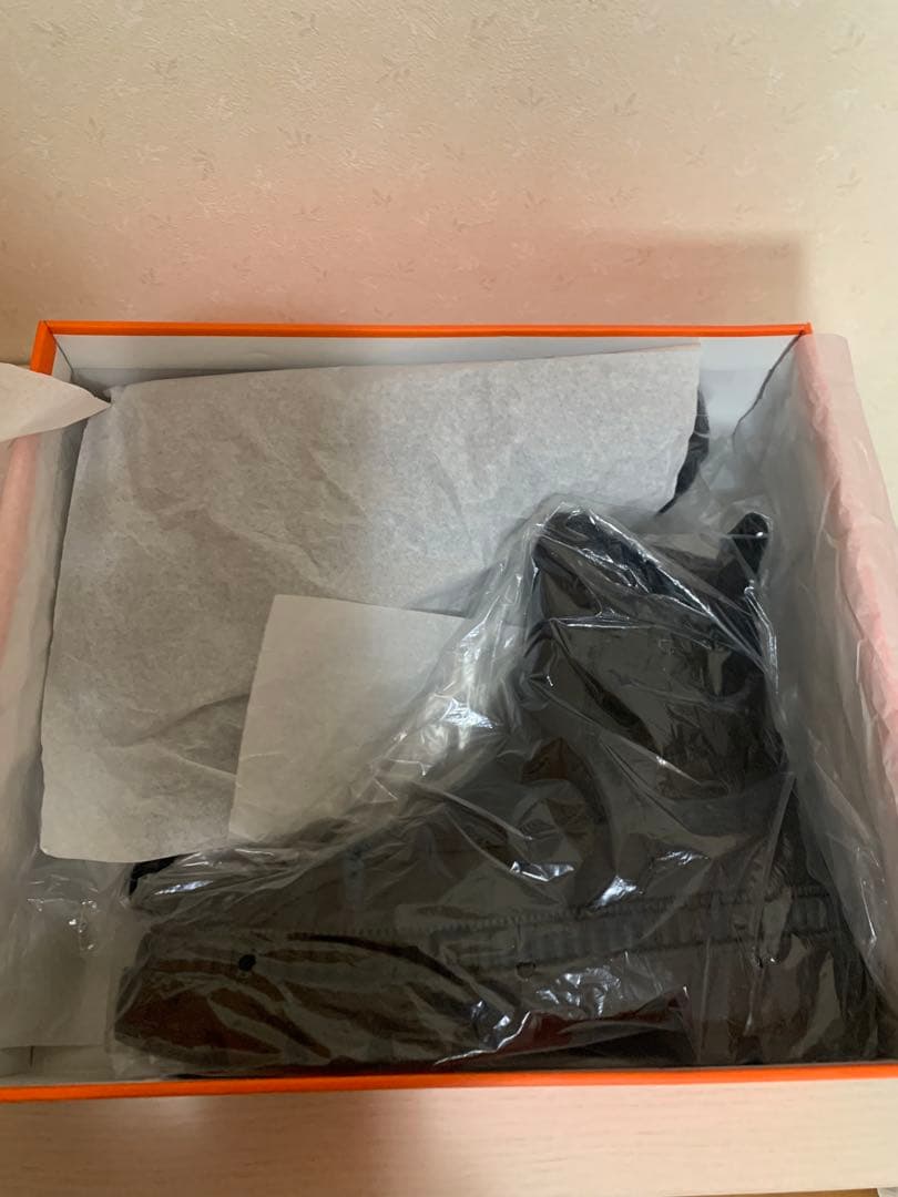 REMME新品ブラック レザー サイドゴアブーツ