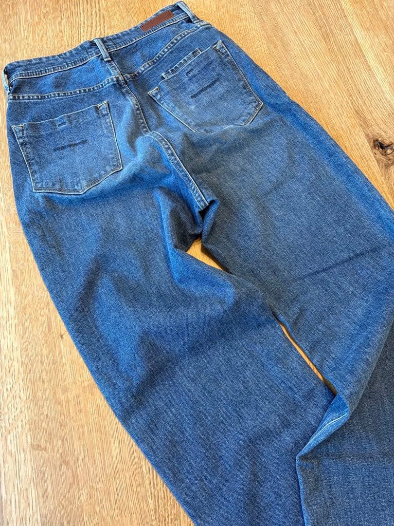 YANUK ヤヌーク ボーイズストレートデニム LEA 25 WFB