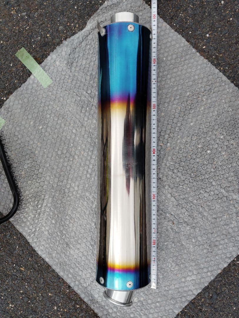 ホンダX4に装着　K-FACOTRY ステンレスマフラー