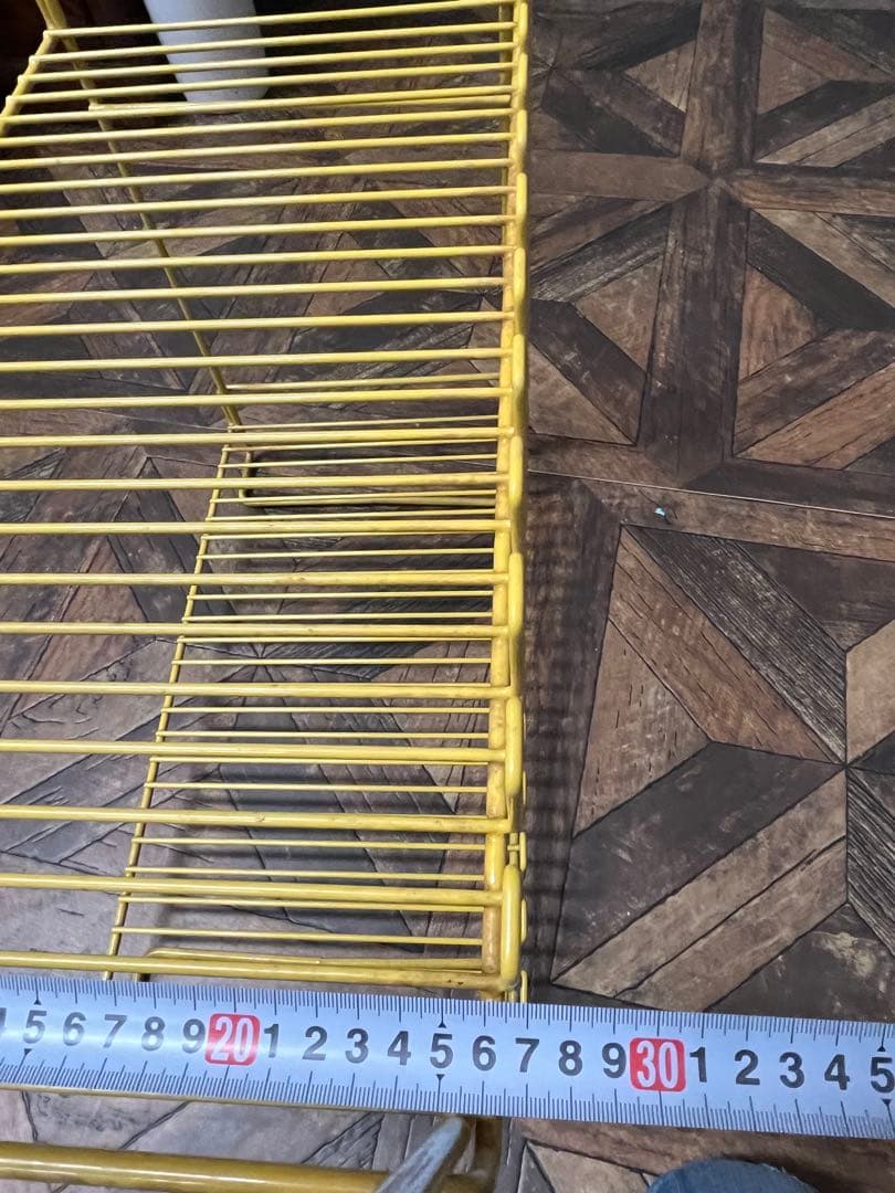 キッチン ラック 昭和レトロ レトロポップ インテリア 黄色