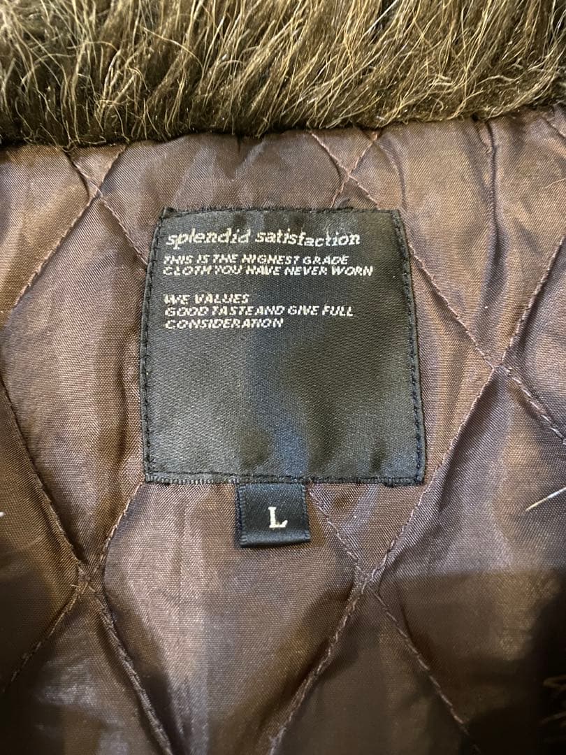 00s y2k ファー　ムートン　平成　ジャケット　ダウン　ギャル男　グランジ