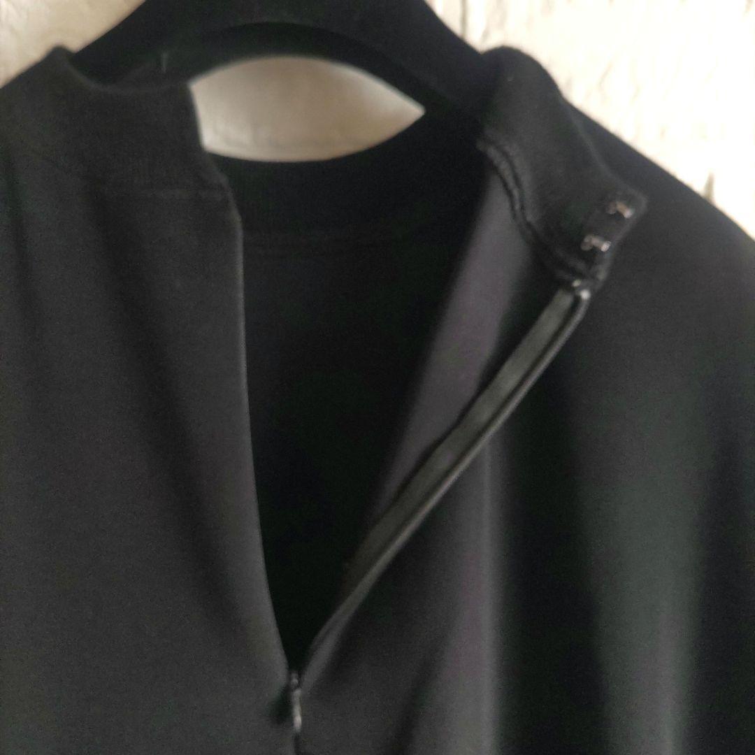 ENFOLD エンフォルド　異素材　ドッキング　ブラウス　ニット　トップス